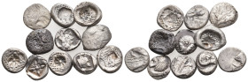 11 GREEK SILVER COIN LOT
See picture.No return.