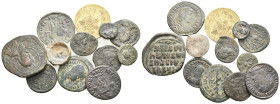 12 GREEK/ROMAN/BYZANTINE/ISLAMIC BRONZE COIN LOT
See picture.No return.
