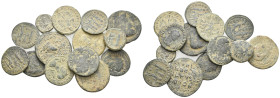 14 GREEK/ROMAN/BYZANTINE BRONZE COIN LOT
See picture.No return.