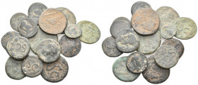 15 ROMAN BRONZE COIN LOT
See picture.No return.