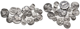 16 GREEK SILVER COIN LOT
See picture.No return.