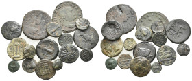16 GREEK/ROMAN BRONZE COIN LOT
See picture.No return.