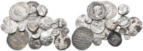 17 GREEK/ROMAN/BYZANTINE SILVER COIN LOT
See picture.No return.