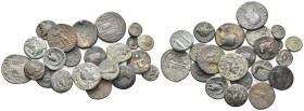 22 GREEK/ROMAN/BYZANTINE BRONZE COIN LOT
See picture.No return.