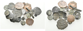 24 GREEK/ROMAN/BYZANTINE BRONZE COIN LOT
See picture.No return.