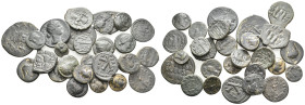 27 GREEK/ROMAN/BYZANTINE BRONZE COIN LOT
See picture.No return.