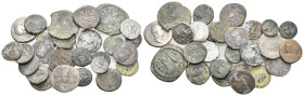 28 GREEK/ROMAN/BYZANTINE SILVER/BRONZE COIN LOT
See picture.No return.