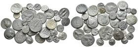 32 GREEK/ROMAN/BYZANTINE BRONZE COIN LOT
See picture.No return.