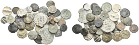 34 GREEK/ROMAN/BYZANTINE BRONZE COIN LOT
See picture.No return.