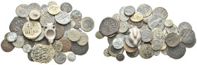 47 GREEK/ROMAN/BYZANTINE BRONZE COIN LOT
See picture.No return.