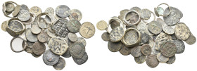 48 ROMAN/BYZANTINE/ISLAMIC BRONZE COIN LOT
See picture.No return.