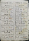 LOTERIA. Real Lotería de Nueva España. Sorteo de 18 de septiembre de 1812. EBC+. Raro