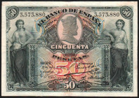 15 de julio de 1907. 50 pesetas