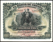 15 de julio de 1907. 1.000 pesetas