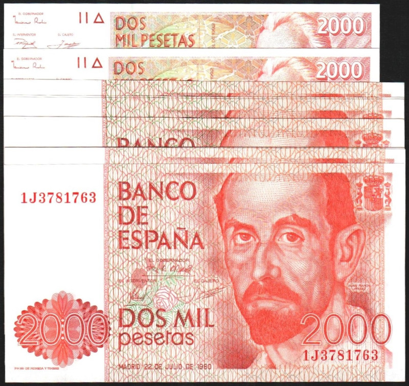 24 de abril de 1992. 2.000 pesetas. Sin serie. Numeración no muy alta con 00 al ...