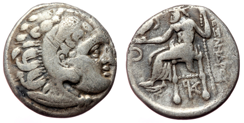 Kings of Macedon Alexander III, 'The Great' unreaserched AR drachm (Silver, 3.94...