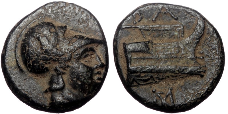 Kingdom of Macedon, Demetrios I Poliorketes, Salamis, AE16 (Bronze, 3.71g, 16mm)...