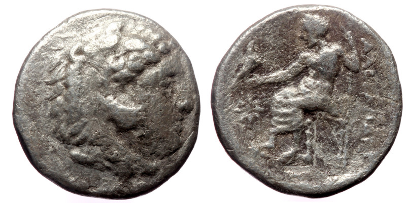 Kingdom of Macedon, Philip III Arrhidaios (323-317), AR drachm (Silver, 16,5 mm,...