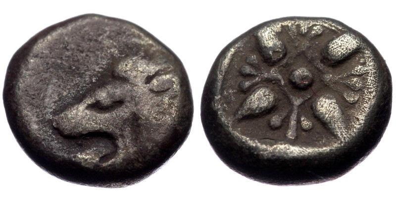 Ionia, Miletus, AR obol or 1/12 of stater (Silver, 8,9 mm, 1,04 g), late 6th-5th...