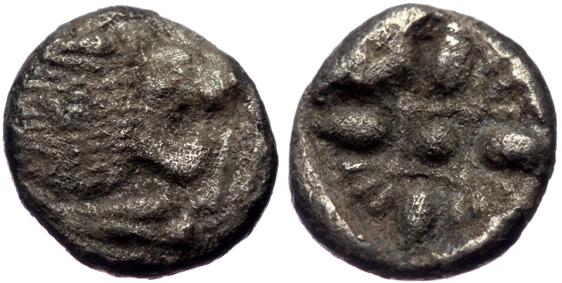 Ionia, Miletus, AR obol or 1/12 of stater (Silver, 9,3 mm, 0,94 g), late 6th-5th...