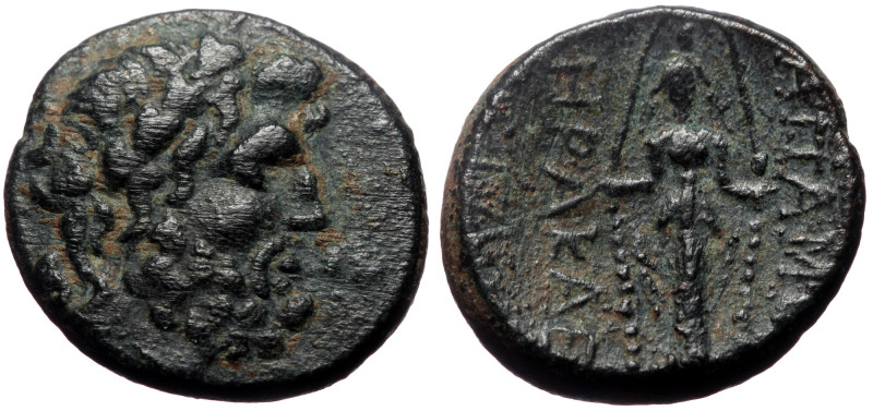 Phrygia, Apameia, AE (Bronze, 21,1 mm, 7,97 g), ca. 88-40 BC. Obv: Laureate head...