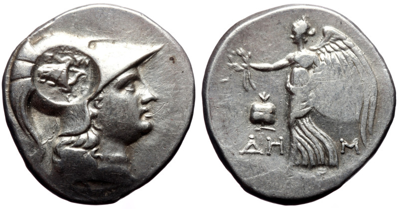 Pamphylia. Side AR Tetradrachm AR (Silver, 29mm, 16,91g) ca 205-190 BC. Pamphyli...