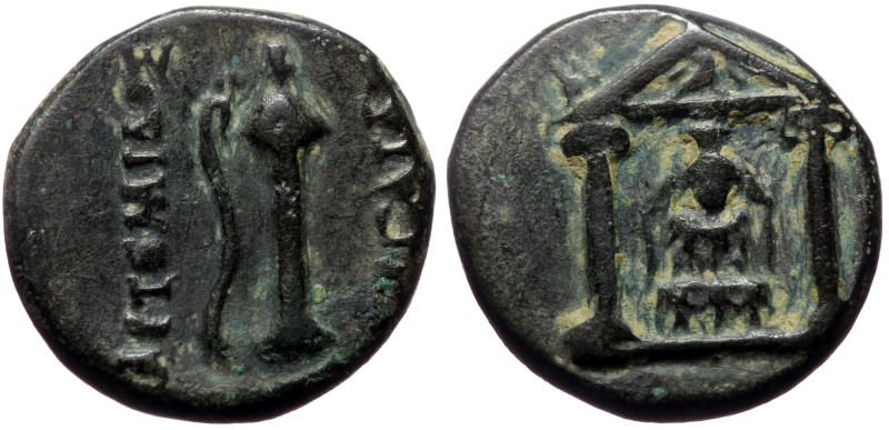 Pamphylia, Perge, AE (Bronze, 16mm, 4.25g), ca. 50-30 BC. Pamphylia, Perge, AE (...