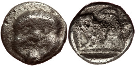 Cilicia, Kelenderis AR Obol (Silver, 0.85g, 9mm) c.425-400 BC, Persic standard