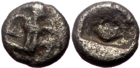 Cilicia, uncertain, AR tetartemorion (Silver, 5,3 mm, 0,23 g), 4th century BC.