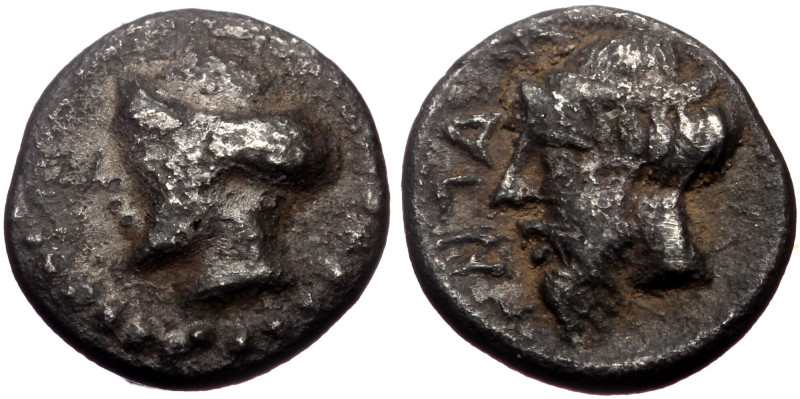 CILICIA, Nagidos AR Obol (Silver, 0.68g, 9mm) ca 400-380 BC. CILICIA, Nagidos AR...