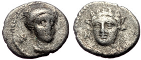 Cilicia. Nagidos AR Obol 9Silver, 0.65g, 10mm) ca 400-380 BC.