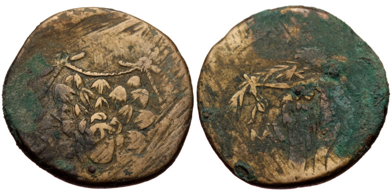 Pontos, Amisos, AE 22 (bronze, 7,90 g, 22 mm) time of Mithradates VI.(120-63 BC)...