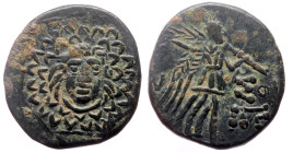 Pontic Kingdom, Amisos AE (Silver, 19mm, 4.93g,). civic issue under Mithradates VI. 120-63 B.C.