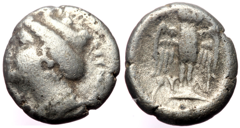 Pontos, Amisos, AR drachm-siglos, (Silver, 16,8 mm, 4,79 g), late 5th-4th centur...