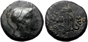 Pontos, Amisos, AE (Bronze, 18,8 mm, 6,98 g), time of Mithradates VI Eupator (120-63 BC), ca. 85-65 BC.
