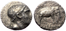 Seleucid Kingdom of Syria, Antiochos III ‘the Great’ (222-187 BC), AR drachm (Silver, 16,2 mm, 3,26 g), Apamea on the Or