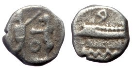 Samaria AR Obol (Silver, 0.67g, 9mm) ca 375-333 BC