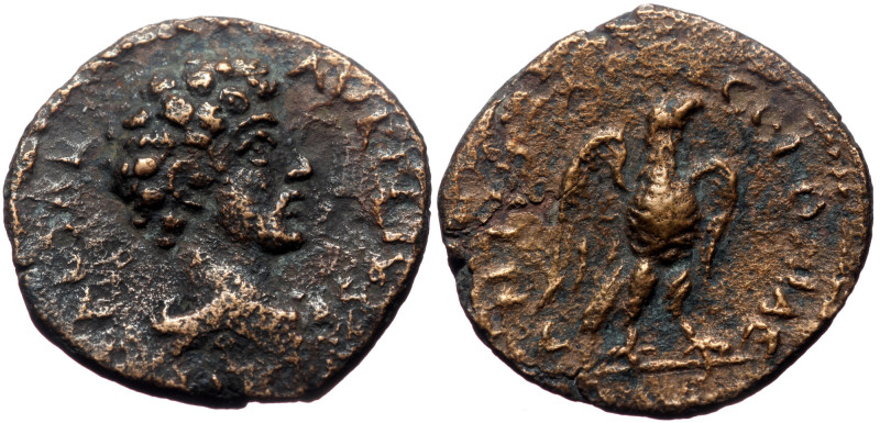 Pisidia, Antioch. Marcus Aurelius (Caesar, 139-161) AE (Bronze, 19mm, 3.12g) Pis...