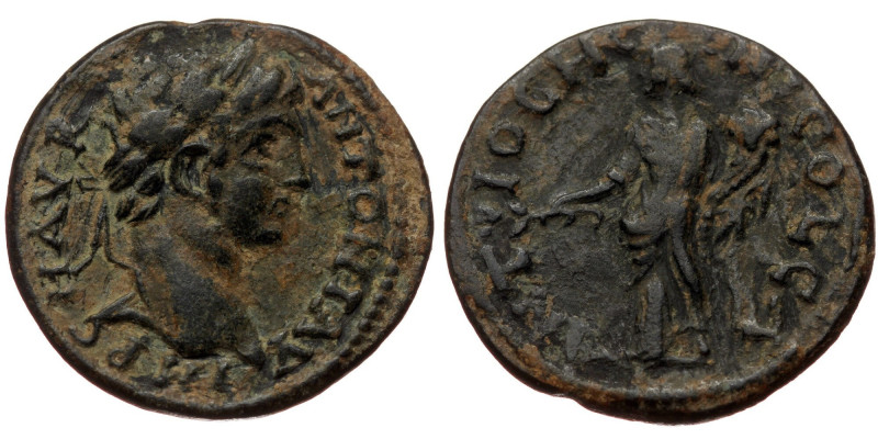 Pisidia, Antiochia, AE 22 (bronze, 5,25 g, 22 mm) Caracalla (198-217) Obv: MP C ...