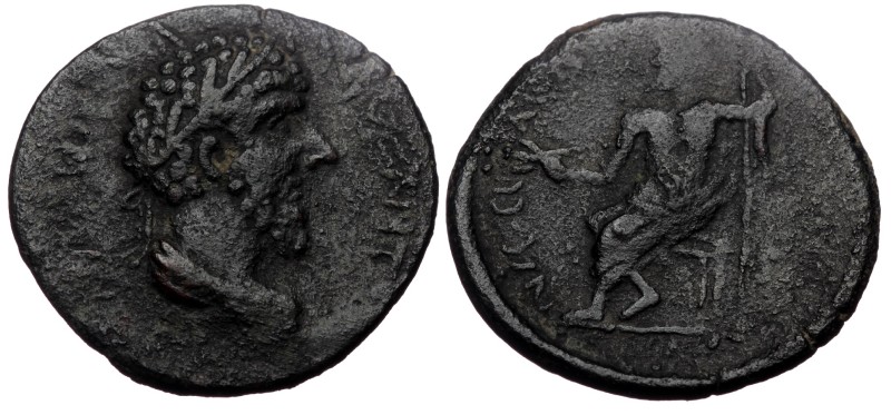 Cilicia, Ninica-Claudiopolis AE (Bronze, 9,79g, 29mm) Marcus Aurelius (161-180) ...