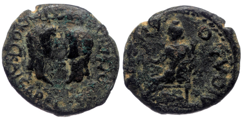 Lycaonia, Laodicea Catacecaumene AE (Bronze, 6.14g, 20mm) Times of Vespasian, Ti...