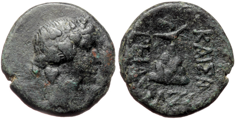 Cappadocia, Caesarea, AE (bronze, 4,16 g, 18 mm) Archelaus of Cappadocia, issue:...