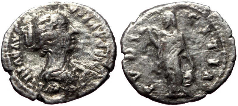 Faustina Junior, Augusta, 147-175. Denarius (Silver, 19mm, 2.33g) Rome, ca 147-1...