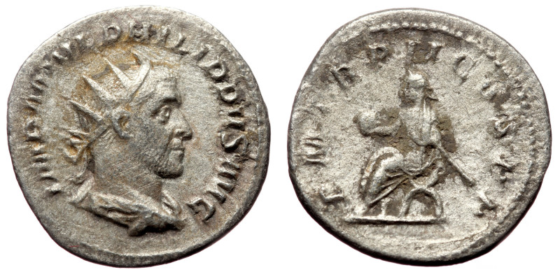 Philip I (244-249) AR antoninianus (Silver, 3.66g, 23mm) Rome Philip I (244-249)...