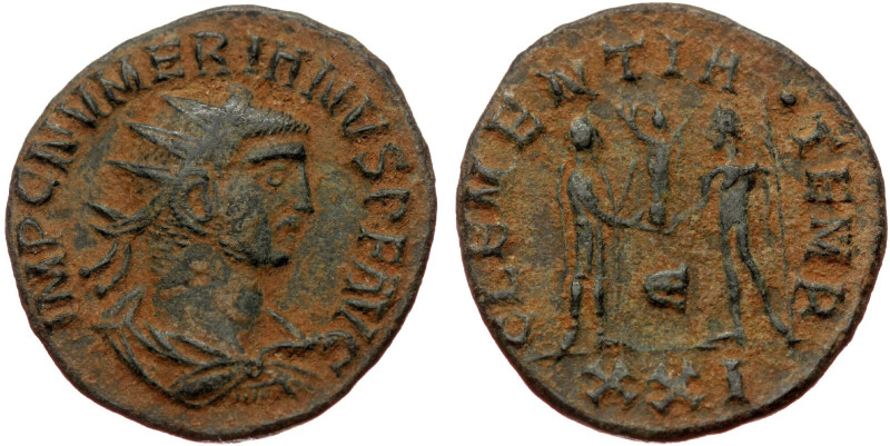 Numerianus (283-284) AE Antoninianus (bronze, 3,25 g, 20 mm) Kyzikos Obv: IMP C ...