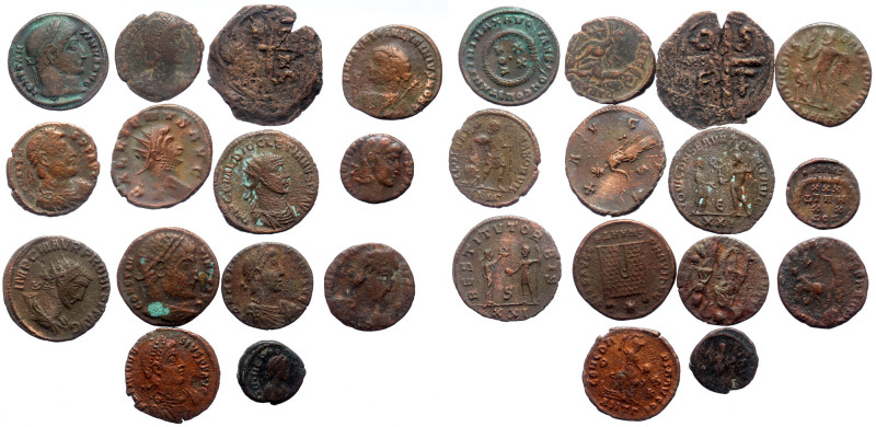 14 Ancient AE coins (Bronze, 35.61g) 14 Ancient AE coins (Bronze, 35.61g)


M...