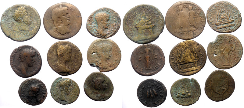 9 Ancient AE coins (Bronze, 78.70g) 9 Ancient AE coins (Bronze, 78.70g)


Mor...