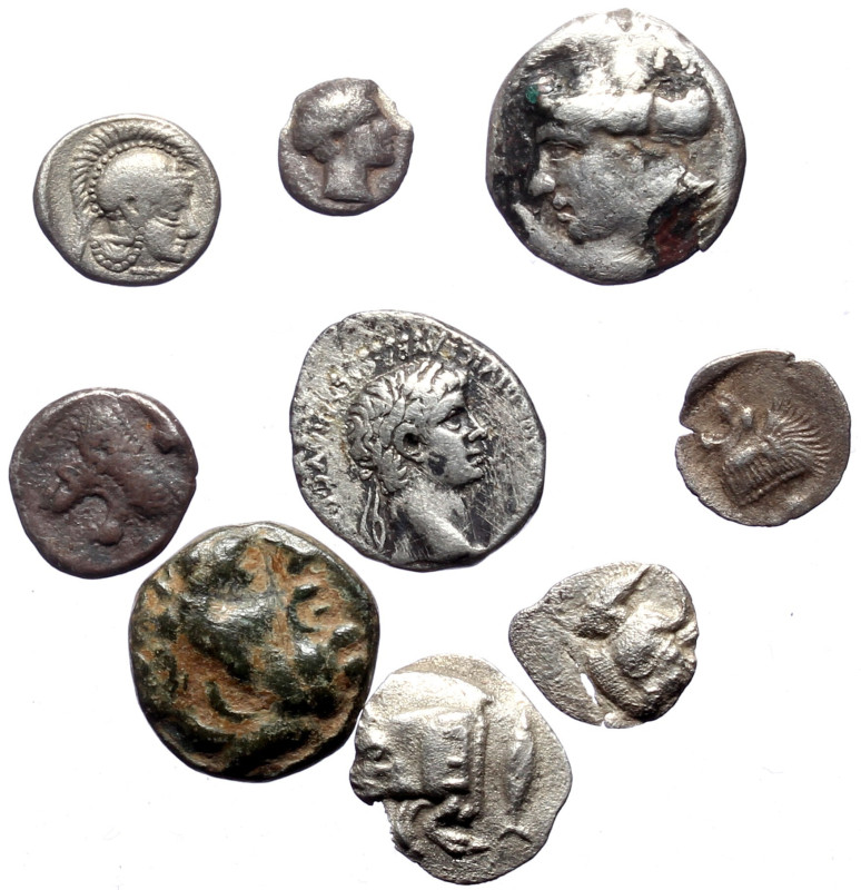 8 Ancient AR coins (Silver, 11.26g) 8 Ancient AR coins (Silver, 11.26g)


Mor...