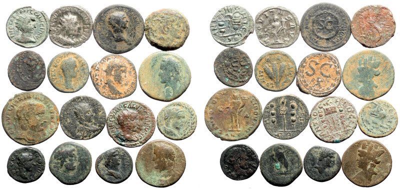 18 Greek and Roman AE and BL coins (Bronze, total weight: 90.04g) 18 Greek and R...