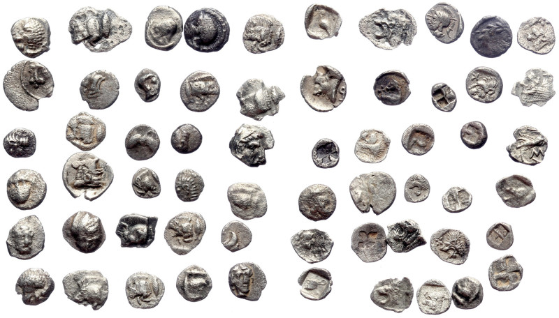 30 Greek Silver coins (Silver, 6.97g) 30 Greek Silver coins (Silver, 6.97g)

...